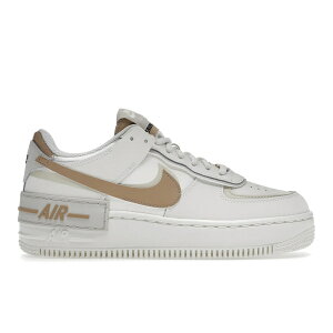 Nike �i�C�L ���f�B�[�X �X�j�[�J�[ �yNike Air Force 1 Shadow Sail Fossil (Women's)�z �T�C�Y US_6.5(23.5cm) Sail/Hemp/Fossil-Light Bone