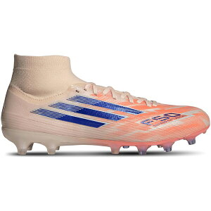 adidas �A�f�B�_�X ���f�B�[�X �X�j�[�J�[ �yadidas F50 Sparkfusion Pro Mid-Cut FG/AG Coral Blaze Pack (Women's)�z �T�C�Y US_8(25.0cm) Bliss Orange/Lucid Blue/Beam Orange