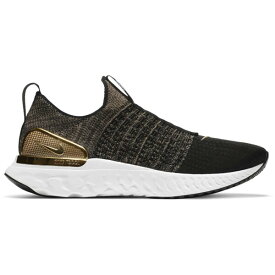 Nike ナイキ レディース スニーカー 【Nike React Phantom Run Flyknit Premium】 サイズ US_7W(24cm) Black Metallic Gold (Women's)