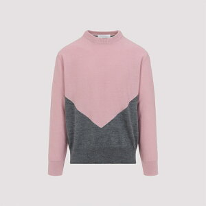WET_[ Y jbg&Z[^[ AE^[ Cn Long Sleeves Jumper Pink Grey
