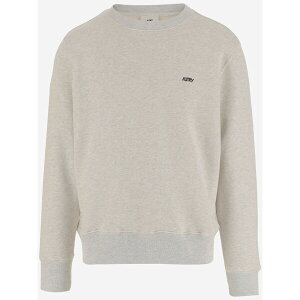 I[g[ Y jbg&Z[^[ AE^[ Cotton Sweatshirt With Logo Grey