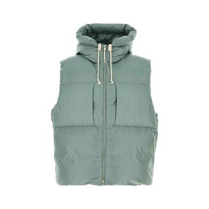 WET_[ Y WPbgu] AE^[ Powder Light Blue Sleeveless Down Jacket BLACK