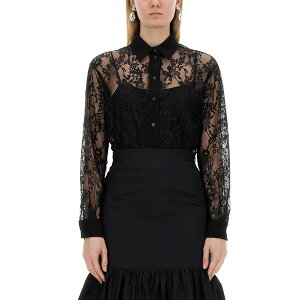 ���X�L�[�m ���f�B�[�X �V���c �g�b�v�X Lace Shirt Fantasia Nero