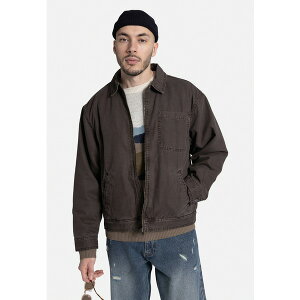 fBt@C x Y WPbgu] AE^[ MASON JACKET BOXY FIT - Light jacket - demitasse