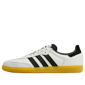 adidas �A�f�B�_�X �����Y �X�j�[�J�[ �yadidas Samba 'Off White Core Black Preloved Yellow' KJ1455�z �T�C�Y US_6.5(24.5cm)