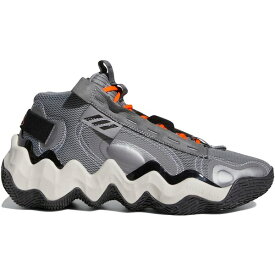 adidas アディダス レディース スニーカー 【adidas Exhibit B Candace Parker Mid】 サイズ US_W_6W Grey Impact Orange (Women's)