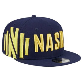 ニューエラ メンズ 帽子 アクセサリー Nashville SC New Era Jumbo 9FIFTY Snapback Hat Navy