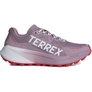 adidas �A�f�B�_�X ���f�B�[�X �X�j�[�J�[ �yadidas Terrex Agravic 3 Trail Preloved Fig Cloud White Pure Ruby (Women's)�z �T�C�Y US_6.5(23.5cm) Preloved Fig/Cloud White/Pure Ruby