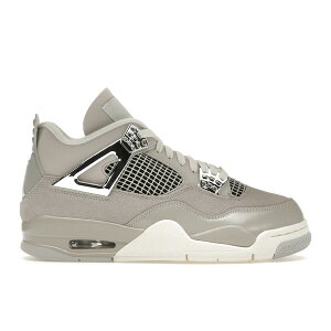 Jordan �W���[�_�� ���f�B�[�X �X�j�[�J�[ �yJordan 4 Retro Frozen Moments (Women's)�z �T�C�Y US_7.5(24.5cm) Light Iron Ore/Sail-Neutral Grey-Black-Metallic Silver
