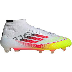 adidas �A�f�B�_�X ���f�B�[�X �X�j�[�J�[ �yadidas F50 Elite Mid-Cut FG Solar Pack (Women's)�z �T�C�Y US_W_10.5 Cloud White/Lucid Red/Solar Yellow