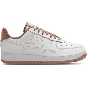 Nike �i�C�L ���f�B�[�X �X�j�[�J�[ �yNike Air Force 1 Low '07 Mini Jewel White Particle Pink (Women's)�z �T�C�Y US_8.5(25.5cm) White/Metallic Silver/Particle Pink