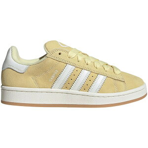 adidas AfB_X fB[X Xj[J[ yadidas Campus 00s Camp Core White Almost Yellow (Women's)z TCY US_9(26.0cm) Core White/Almost Yellow/Core White
