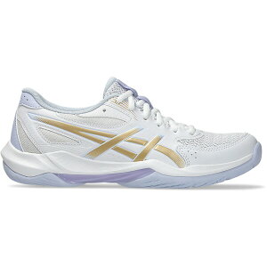 ASICS �A�V�b�N�X ���f�B�[�X �X�j�[�J�[ �yASICS Gel-Rocket 12 White Champagne (Women's)�z �T�C�Y US_6.5(23.5cm) White/Champagne