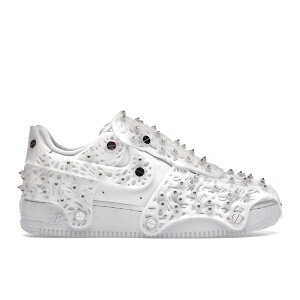 Nike �i�C�L ���f�B�[�X �X�j�[�J�[ �yNike Air Force 1 Low Swarovski Retroreflective Crystals White (Women's)�z �T�C�Y US_7.5(24.5cm) White/White/White