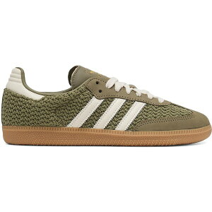 adidas �A�f�B�_�X ���f�B�[�X �X�j�[�J�[ �yadidas Samba OG Crochet Pack Orbit Green (Women's)�z �T�C�Y US_W_10 Orbit Green/Cream White/Gum
