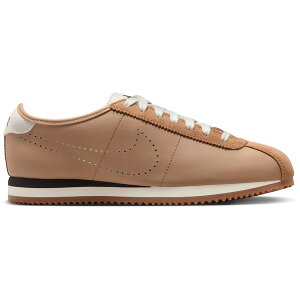 Nike �i�C�L ���f�B�[�X �X�j�[�J�[ �yNike Cortez Leather Pale Shale Sail Perforated Swoosh (Women's)�z �T�C�Y US_W_11 Pale Shale/Sail/Gum Medium Brown/Black