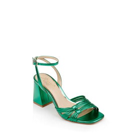 ジュウェルダグレイミシュカ レディース オックスフォード シューズ Women's Michelle Evening Block Heel Sandals Green Metallic