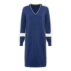 オルセン レディース ワンピース トップス Women's Dress Flat knit Short (till 105cm) Night blue