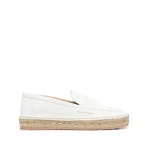 �W�������B�g ���b�V ���f�B�[�X �T���_�� �V���[�Y Woven raffia espadrilles White