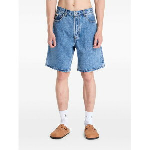 �J���o���N���C�� �����Y �J�W���A���p���c �{�g���X Stonewash denim shorts Blue
