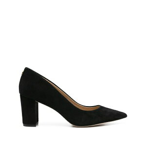 �����t���[���� ���f�B�[�X �p���v�X �V���[�Y 70mm lanette pointed-toe suede pumps Black