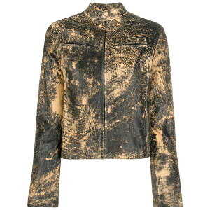 �A�N�l �X�g�D�f�B�I�Y ���f�B�[�X �W���P�b�g���u���]�� �A�E�^�[ Distressed-effect leather jacket Black