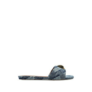 �J�[�g�W�F�C�K�[�����h�� ���f�B�[�X �T���_�� �V���[�Y Kensington eagle-head flat sandals Blue