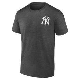 ファナティクス メンズ Tシャツ トップス New York Yankees Fanatics Branded Hometown Collection Bronx Sign TShirt Charcoal