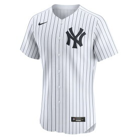 ナイキ メンズ ユニフォーム トップス Aaron Judge New York Yankees Nike Home Elite Player Jersey White