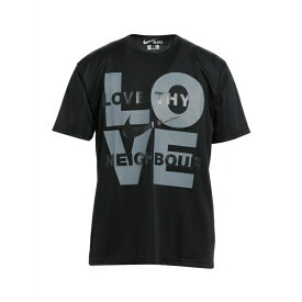 【送料無料】 コムデギャルソン メンズ Tシャツ トップス T-shirts Black