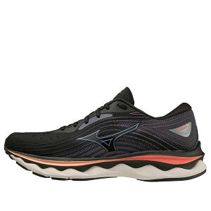 Mizuno ~Ym fB[X Xj[J[ y(WMNS) Mizuno Wave Sky 6 'Black Hot Coral' J1GD220222z TCY US_8(25.0cm)