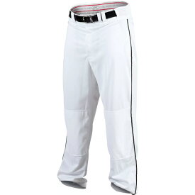 ローリングス メンズ ランニング スポーツ Rawlings Men's Premium Plated Piped Baseball Pants White/Black