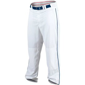 ローリングス メンズ ランニング スポーツ Rawlings Men's Premium Plated Piped Baseball Pants White/Navy