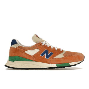 New Balance �j���[�o�����X �����Y �X�j�[�J�[ �yNew Balance 998 MiUSA Teddy Santis Orange Royal�z �T�C�Y US_M_4 Orange/Royal