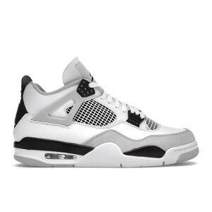 Jordan �W���[�_�� �����Y �X�j�[�J�[ �yJordan 4 Retro Military Black�z �T�C�Y US_M_16 White/Black-Neutral Grey