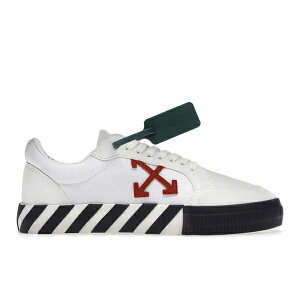 OFF-WHITE �I�t�z���C�g �����Y �X�j�[�J�[ �yOFF-WHITE Vulc Low White Red Black SS22�z �T�C�Y US_11(29.0cm) White/Red/Black