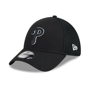 �j���[�G�� �����Y �X�q �A�N�Z�T���[ Men's Philadelphia Phillies Evergreen Black White Neo 39Thirty Flex Hat Black