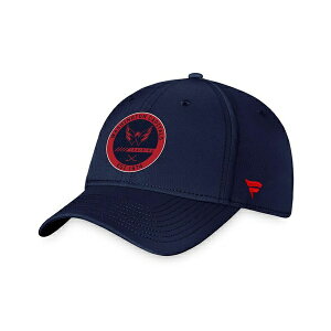 �t�@�i�e�B�N�X �����Y �X�q �A�N�Z�T���[ Men's Navy Washington Capitals Authentic Pro Training Camp Flex Hat Navy