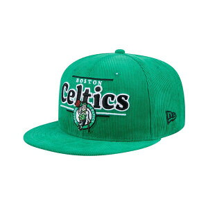 �j���[�G�� �����Y �X�q �A�N�Z�T���[ Men's Kelly Green Boston Celtics Throwback Display Corduroy 9FIFTY Snapback Hat Kelly Green