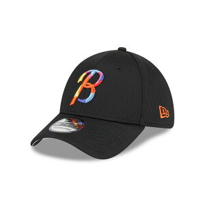 �j���[�G�� �����Y �X�q �A�N�Z�T���[ Men's Black Baltimore Orioles City Connect Batting Practice 39THIRTY Flex Hat Black