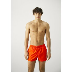 カルバンクライン メンズ サンダル シューズ DRAWSTRING - Swimming shorts - acid orange