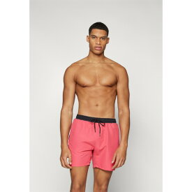 ボス メンズ サンダル シューズ STARFISH - Swimming shorts - dark pink