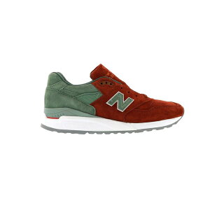 New Balance �j���[�o�����X �����Y �X�j�[�J�[ �yNew Balance 998 Concepts Rivalry Pack Boston (Special Box)�z �T�C�Y US_9.5(27.5cm) Green/Rust