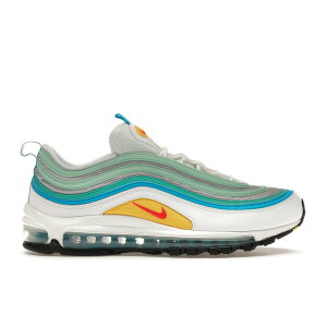 Nike �i�C�L �����Y �X�j�[�J�[ �yNike Air Max 97 Spring Floral�z �T�C�Y US_10(28.0cm) White/Laser Blue/Washed Teal/Siren Red