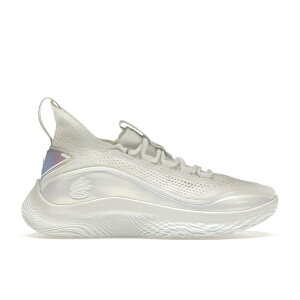 Under Armour �A���_�[�A�[�}�[ �����Y �X�j�[�J�[ �yUnder Armour Curry Flow 8 Wish�z �T�C�Y US_9(27.0cm) White/Iridescent