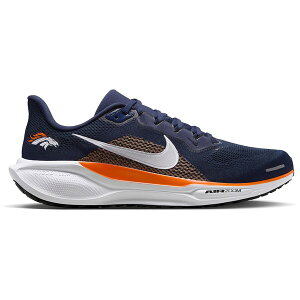 Nike �i�C�L �����Y �X�j�[�J�[ �yNike Air Zoom Pegasus 41 Denver Broncos (2025)�z �T�C�Y US_M_15 College Navy/Brilliant Orange/White