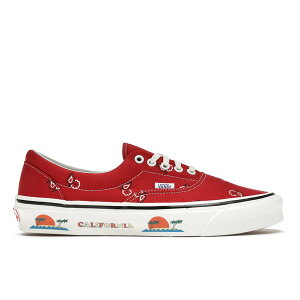 Vans �o���Y �����Y �X�j�[�J�[ �yVans OG Era Paisley Red�z �T�C�Y US_7.5(25.5cm) Pompeian Red/White