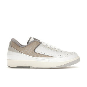 Jordan �W���[�_�� �����Y �X�j�[�J�[ �yJordan 2 Retro Low Python�z �T�C�Y US_9.5(27.5cm) White/Cement Grey/Sanddrift/Neutral Grey/Sail