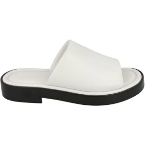 Ferragamo tFK Y Xj[J[ yFerragamo Giunone Leather Slides Whitez TCY US_10(28.0cm) White