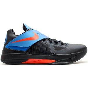 Nike �i�C�L �����Y �X�j�[�J�[ �yNike KD 4 Away�z �T�C�Y US_M_14 Black/Team Orange-Photo Blue